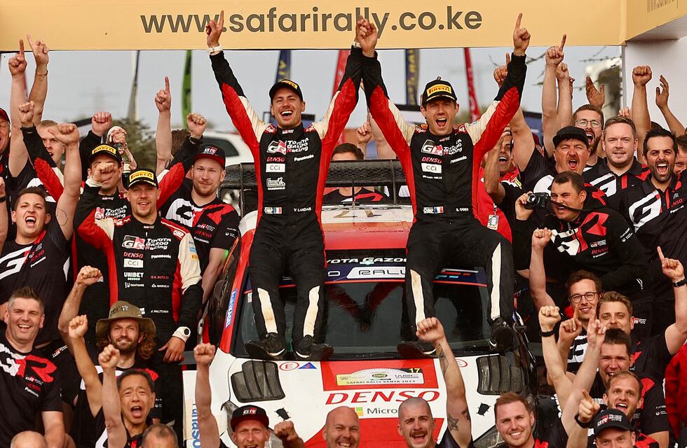 Rally Mundial: notable suceso de Toyota en el Safari de Kenia