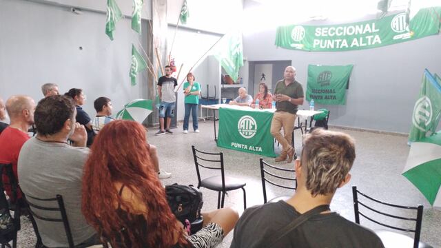 ATE Punta Alta convocó a una marcha contra los despidos en la Armada.