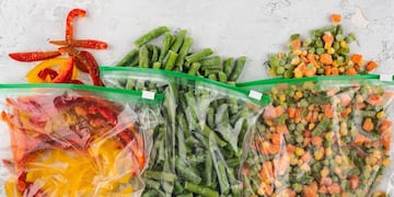 Cómo congelar frutas y verduras y que duren meses.