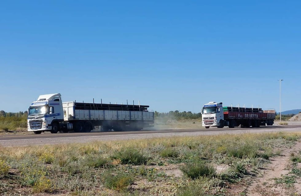 Llegó el 50% de los materiales para el nuevo gasoducto