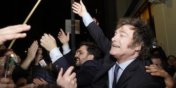 Javier Milei, candidato a presidente por La Libertad Avanza. Foto: Clarín.