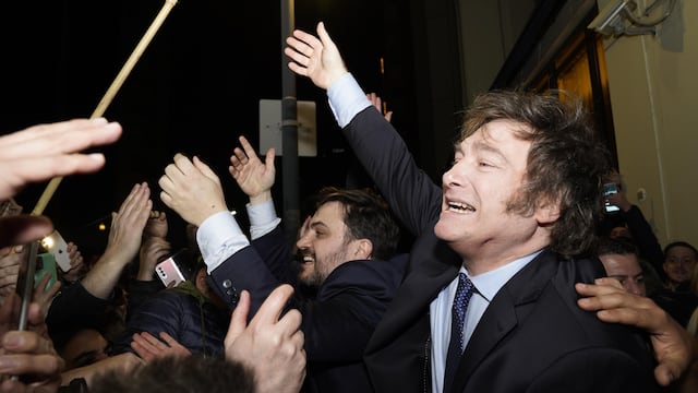 Javier Milei, candidato a presidente por La Libertad Avanza. Foto: Clarín.