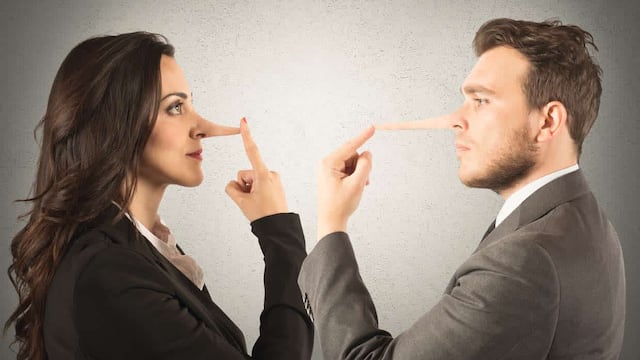 Cinco frases que usan las personas mentirosas según la IA.