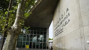 Un impactante suceso se registró este lunes por la tarde en un complejo de viviendas de barrio Ludueña.