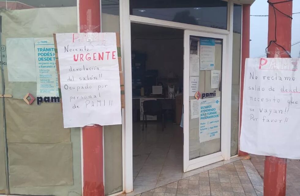 Un hombre reclama al PAMI la devolución de su local