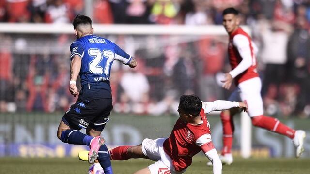 Independiente y Vélez empataron 1 a 1 en Avellaneda. Foto: @Independiente