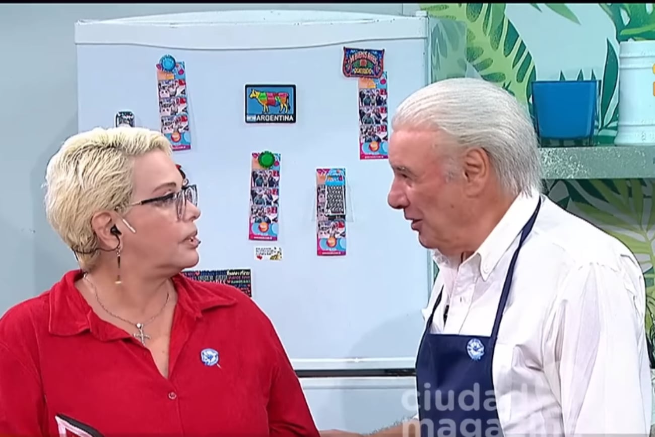 Alberto Martín con Carmen Barbieri en Mañanísima (Captura)