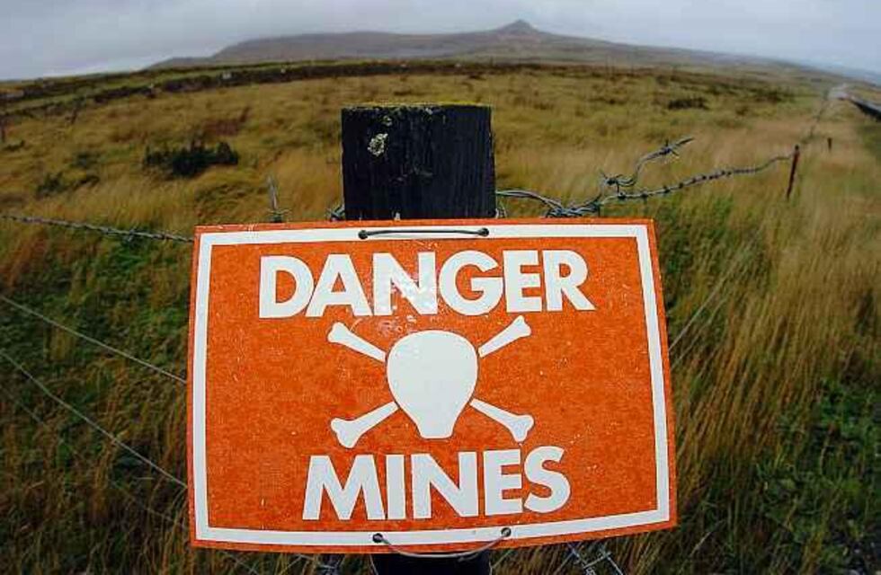 Malvinas: soldados del Ejército Británico dieron clases de material explosivo