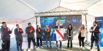 Maipú, la Fundación River y BBVA apoyan la formación deportiva