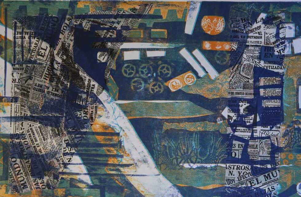 Arte en el ECA Sur: el cartón es la matriz sobre la que se deja una huella indeleble