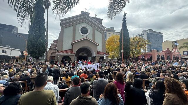 Multitudinaria Misa de Ramos
