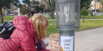 Intervención urbana por el Mes de la Salud Mental