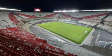 El Monumental ampliará su capacidad.