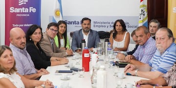 La última reunión terminó con caras largas entre los referentes sindicales.