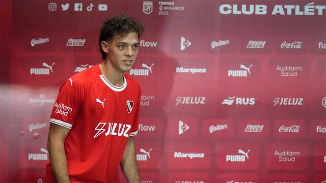 El influencer continua con la colecta para Independiente. Foto: Los Andes.