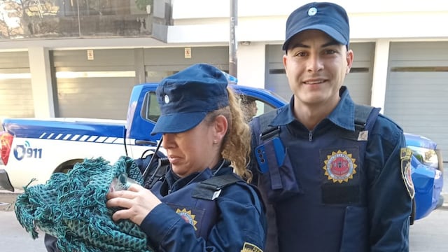 Los héroes de la joven madre que dio a luz a siete meses de embarazo.