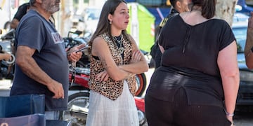 Agustina Scaglia iba en un Chevrolet Onix negro junto a dos empleados del negocio.
