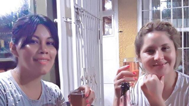 Belén Ruiz y Vanesa Morales ayudaron a Anselmo a reencontrarse con su familia.