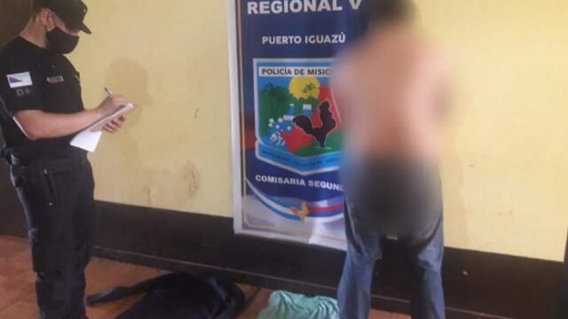 Detuvieron a un hombre por robo a una peluquería en Puerto Iguazú.