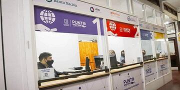 El Punto Express de la ciudad de Eldorado recibe alrededor de 3000 personas por mes.