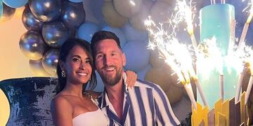 El futbolista de París Saint-Germain (PSG) cumplió 35 años durante sus vacaciones.