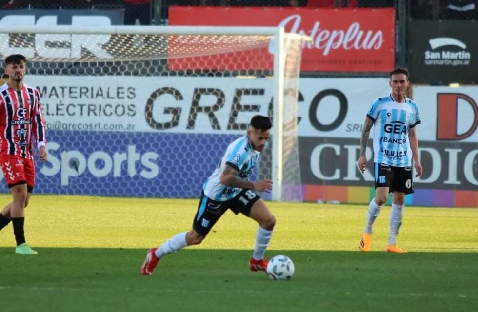 Racing no pudo con un puntero de racha como Chacarita; y está cerca de la zona roja