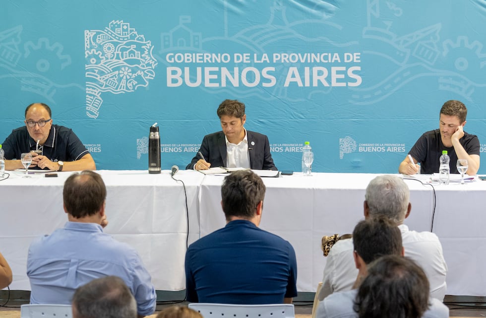 Kicillof se reunió con representantes del sector productivo de Tres Arroyos