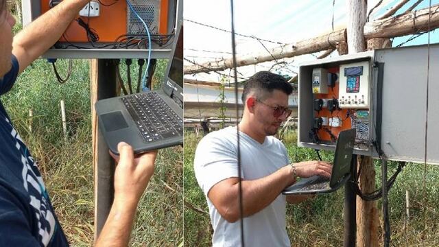 Eldorado: seguimiento de los sistemas de riego automatizados en chacras.