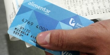 Tarjeta Alimentar
