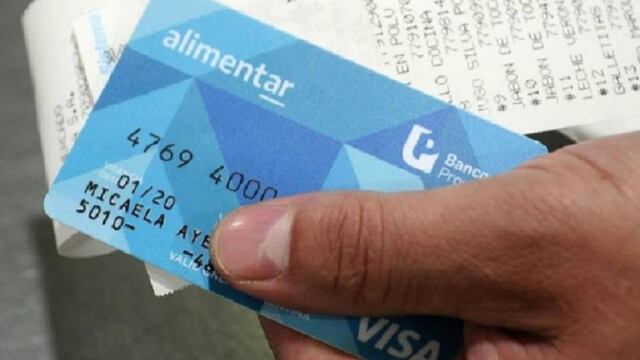 Tarjeta Alimentar