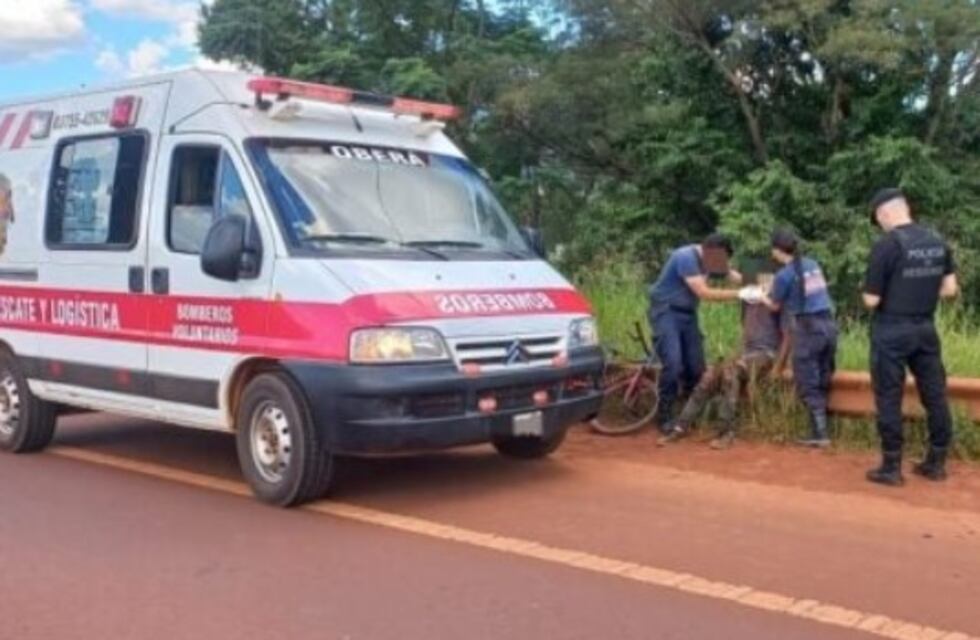 Oberá: dos siniestros viales dejaron un saldo de dos personas heridas