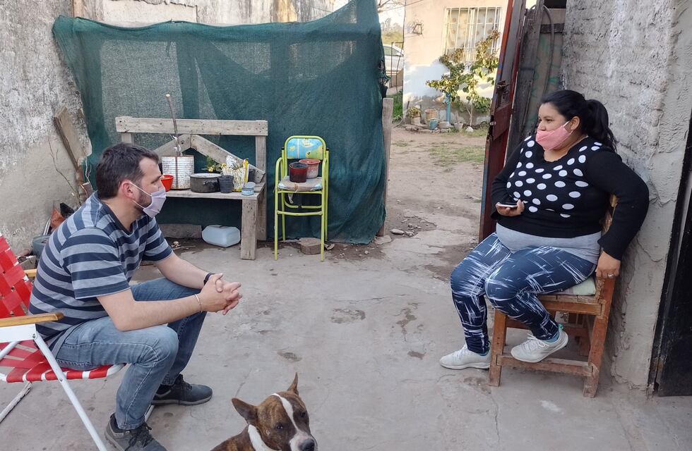 Mauro Casella presentó un mapa de prioridades para los barrios de Pérez