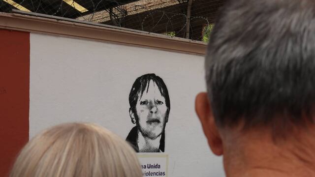 Los padres de la víctima acompañaron a quienes realizaron la obra en el cordón industrial.
