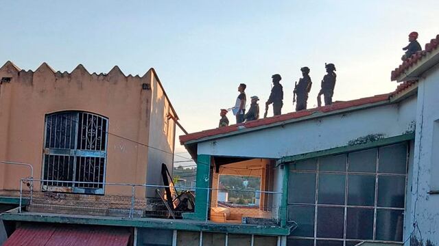 Intentaba arrojarse de un tercer piso