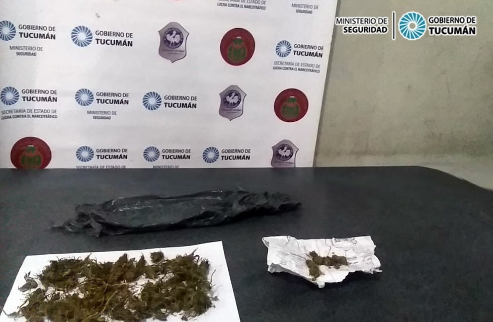 Detuvieron a un hombre que vendía drogas en la vía pública