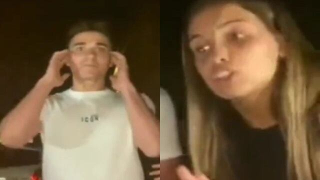 Julián Álvarez y Emilia Ferrero protagonizaron un desopilante momento en la noche de Navidad.