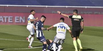 Juan Ramírez hizo su debut en Boca ante Talleres (Ramiro Pereyra / La Voz)