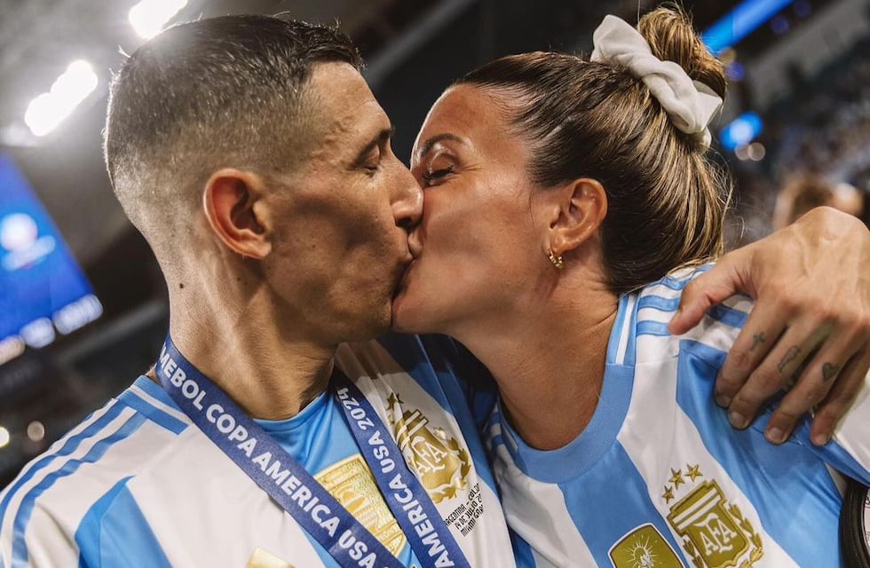 Di María y Jorgelina Cardoso celebraron 14 años de amor: cuál fue el tierno gesto del futbolista