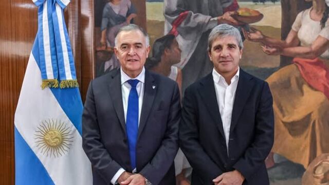 Jaldo busca financiamiento para obra pública de la provincia, en una reunión clave con Caputo.