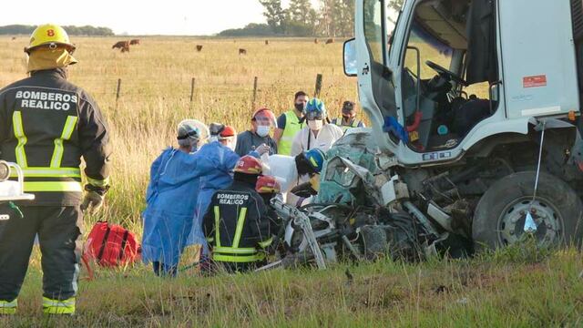 Accidente fatal sobre la Ruta Nacional N° 188 (Infotec)