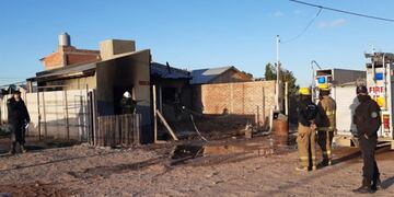 Joaquín, el joven de 16 años de Fernández Oro, lucha su vida tras sobrevivir al incendio de su casa.
