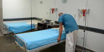 Después de un octubre al borde del colapso en el sistema, bajó notoriamente la cantidad de internados.