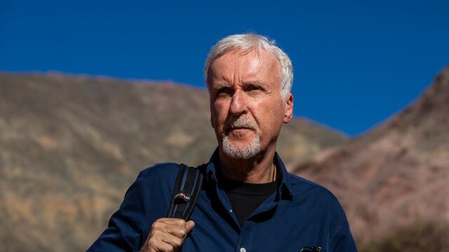 El director de cine James Cameron (AP/Javier Corbalán)