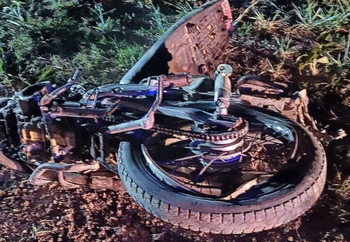 Murió un motociclista producto de un triple choque en la provincia de Córdoba