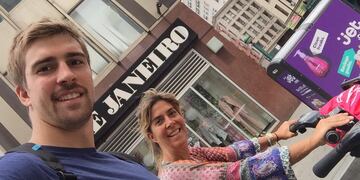 Los recuerdos con los que la mamá despidió al rugbier Lucas Pierazzoli. (Foto: Zonales.com)