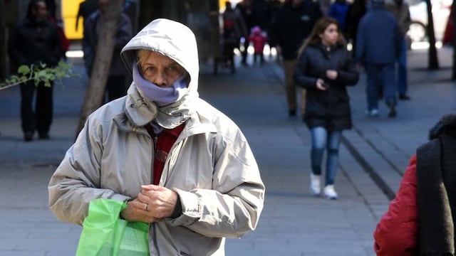 El abrigo es fundamental para hacerle frente al frío en el cierre del fin de semana.