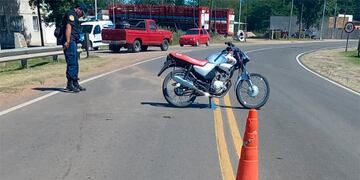 Accidente de tránsito en Villaguay.