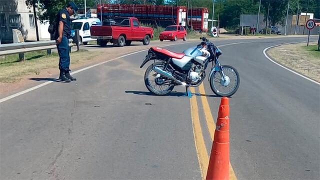 Accidente de tránsito en Villaguay.