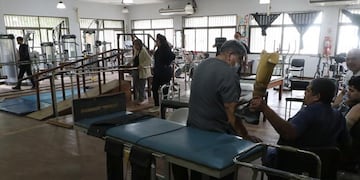 Inauguran un consultorio de terapia ocupacional en el Hospital Avellaneda.