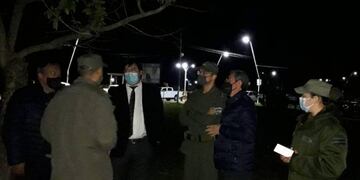 Autoridades judiciales, del Ejecutivo provincial y de Gendarmería, reconstruyeron el momento del ataque.